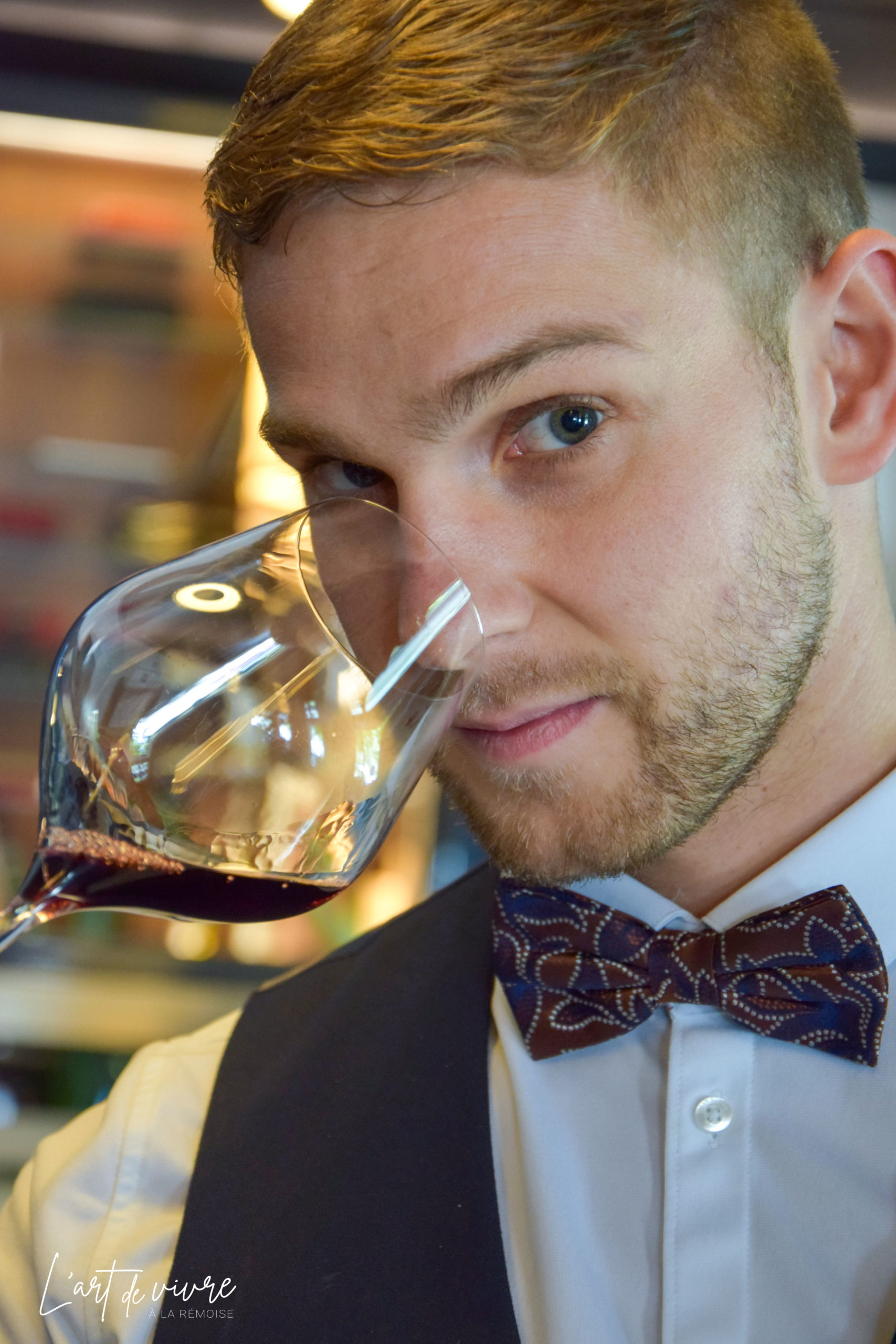 Alexandre Roger, sommelier - L'Art de vivre à la Rémoise