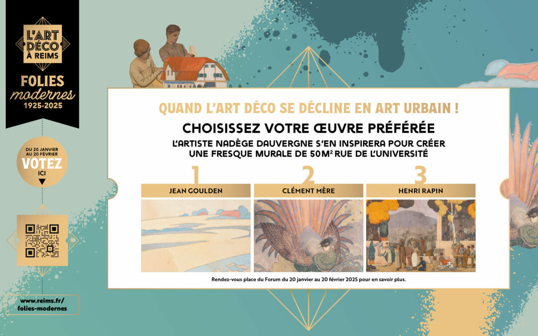 1925 – 2025 • REIMS fête le centenaire de l’Art Déco