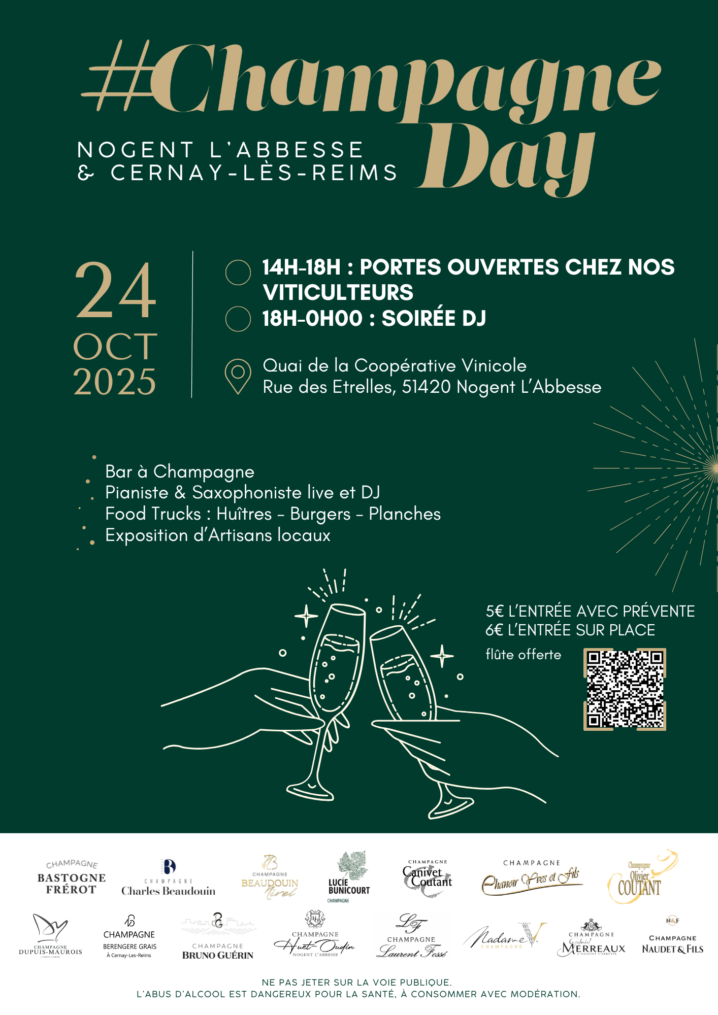 Champagne Day Nogent l'Abbesse et Cernay-les-Reims
