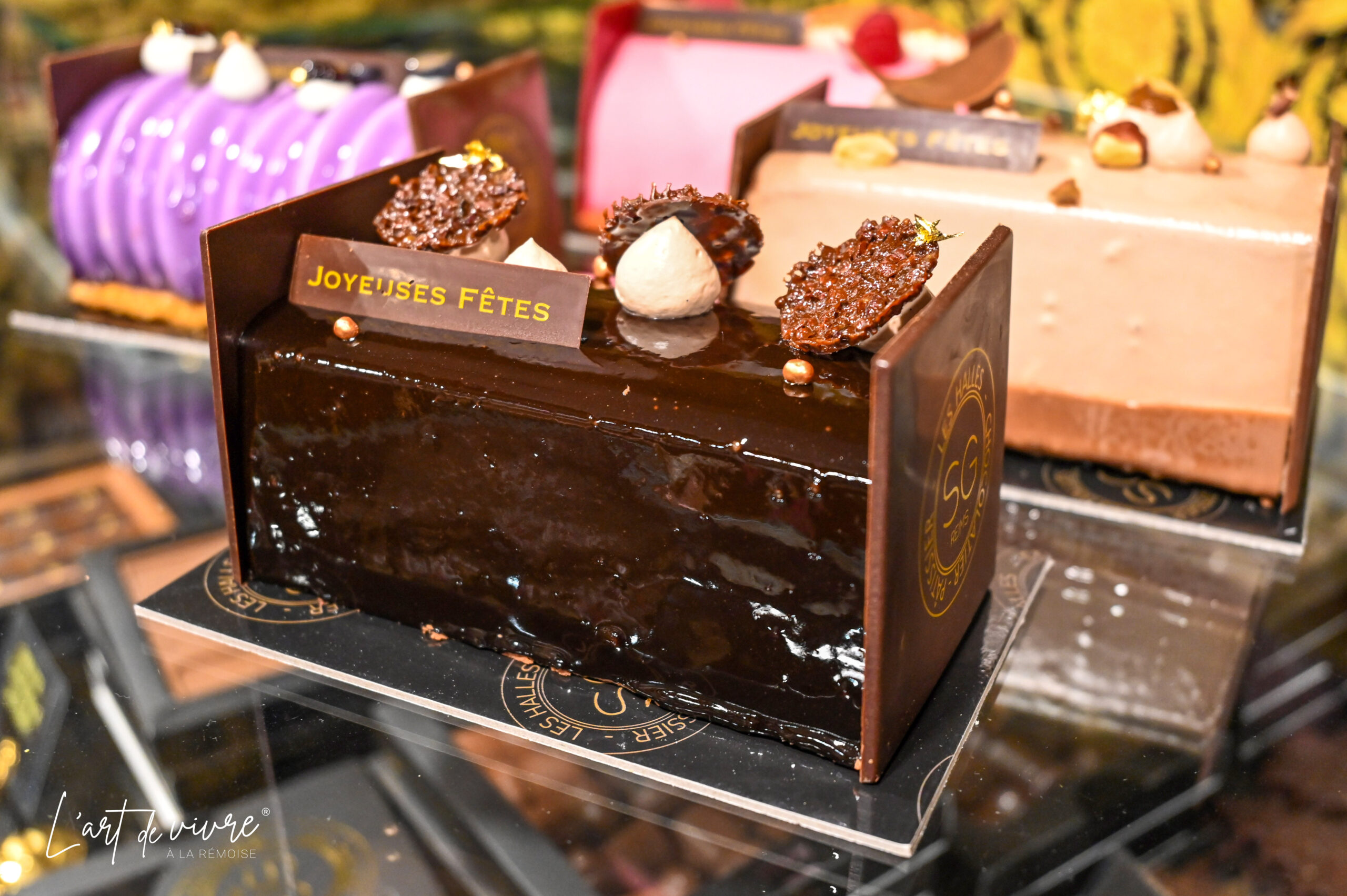 Les buches de Sylvain Guglielmi