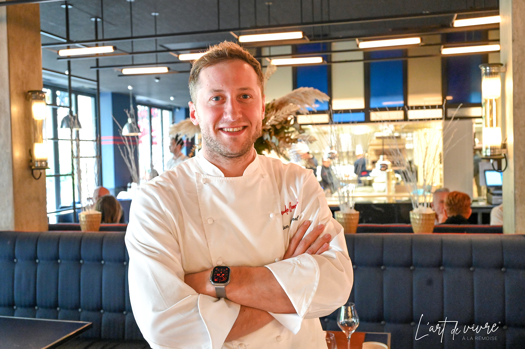 Julien Raphanel, hef La Grande Georgette reims