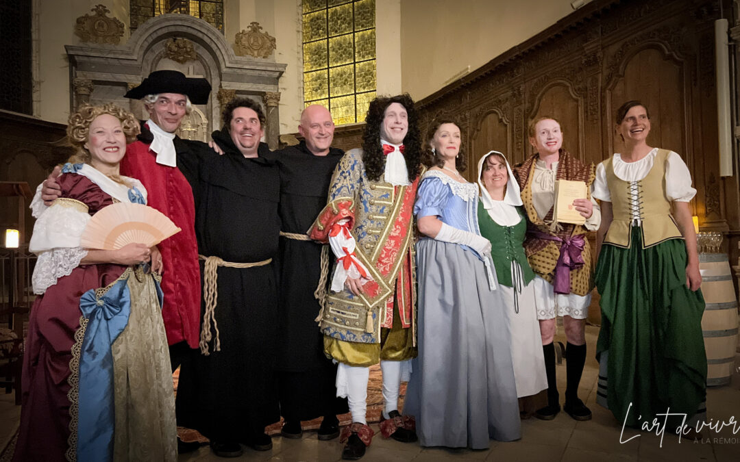 L’Héritage Dom Pierre Pérignon, spectacle immersif à Hautvillers