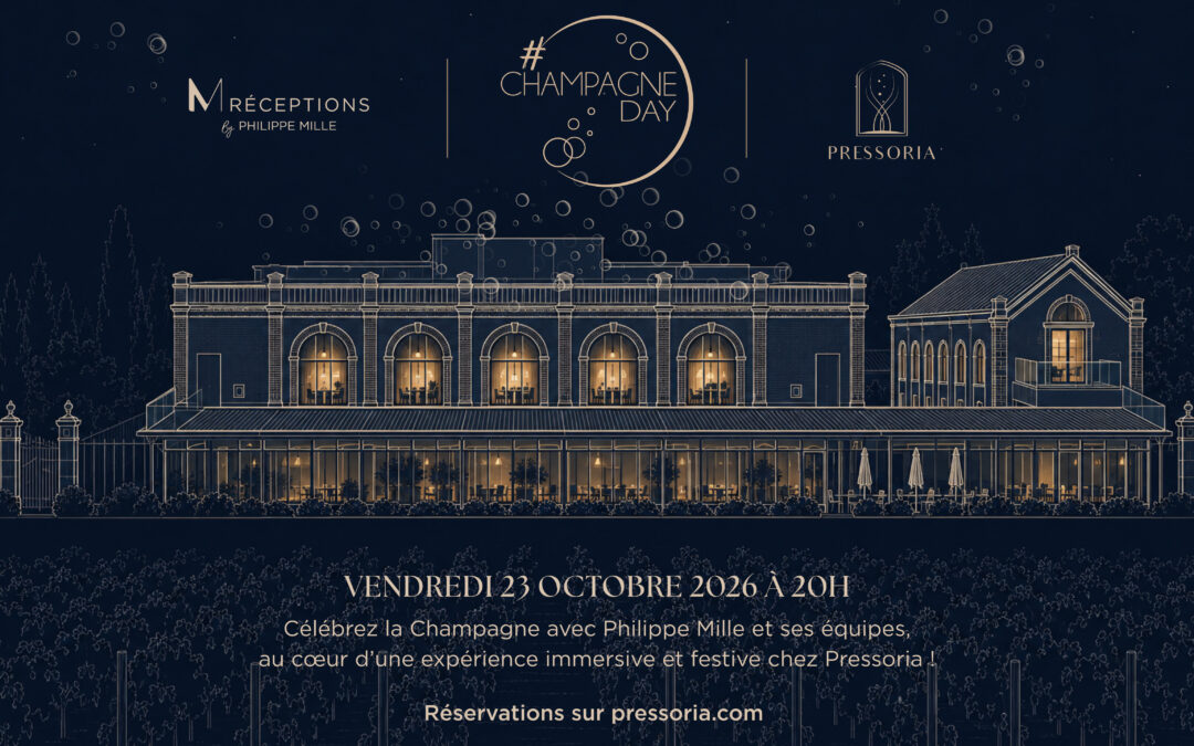 Champagne Day avec Philippe Mille chez PRESSORIA